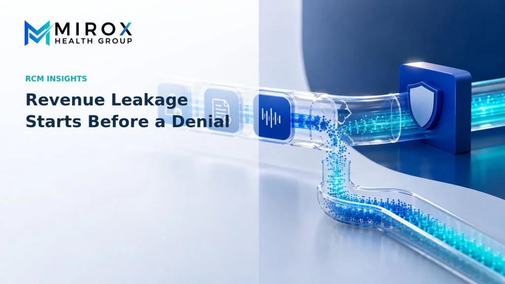 Revenue Leakage Starts Before a Denial
