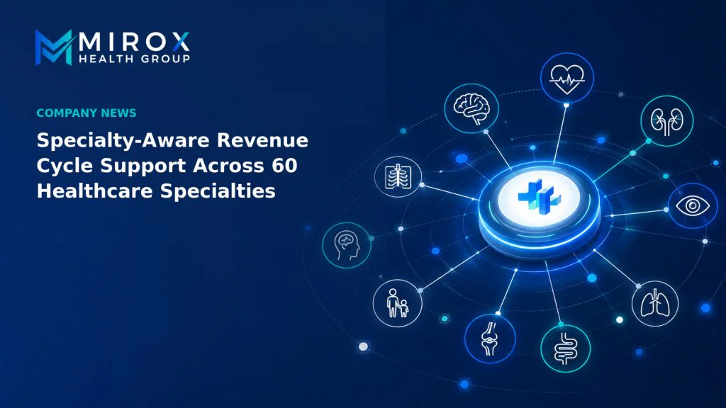 Mirox Health Group Introduces Specialty-Aware Revenue Cycle Support Across 60 Healthcare Specialties