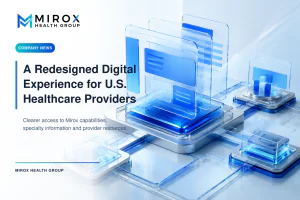 Mirox Health Group redesigned digital experience for U.S. healthcare providers